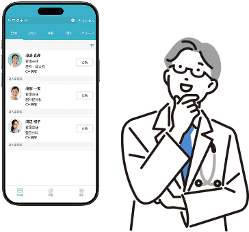 PHONE APPLI PEOPLE アプリ画面